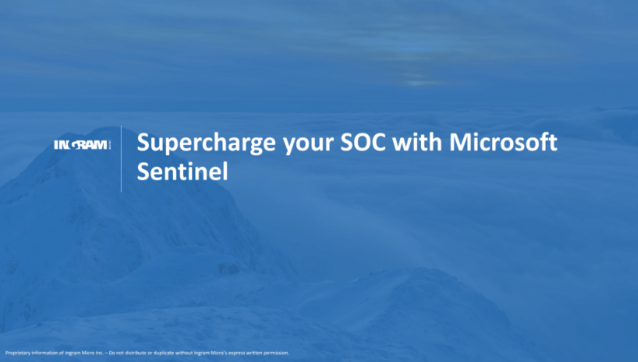Supercharge your SOC with Microsoft Sentinel